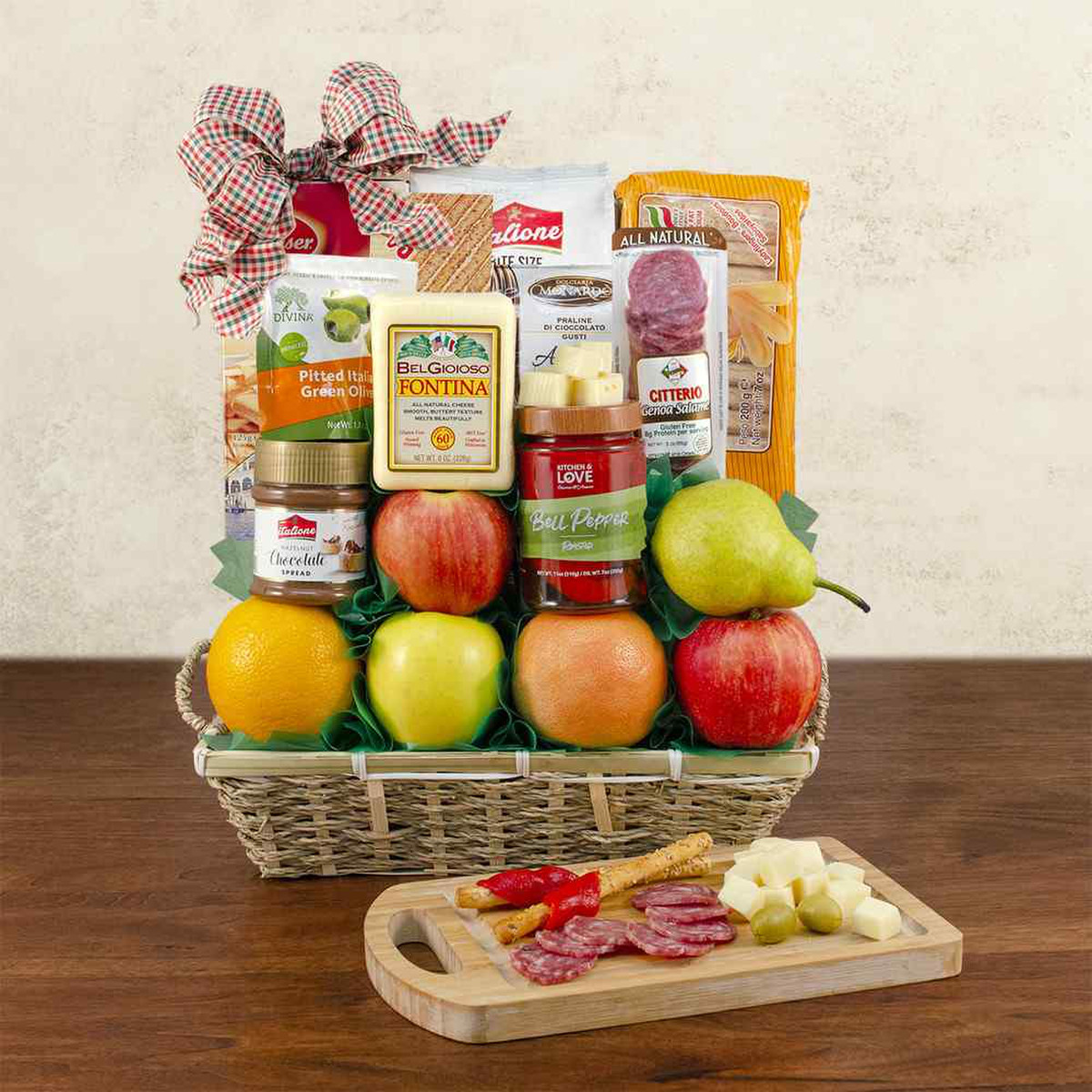 Capalbos Firenze Fruit Gift Basket - Congratulations